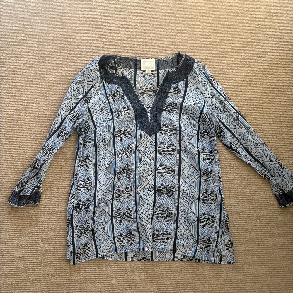 Sail to Sable BLUE tunic xl